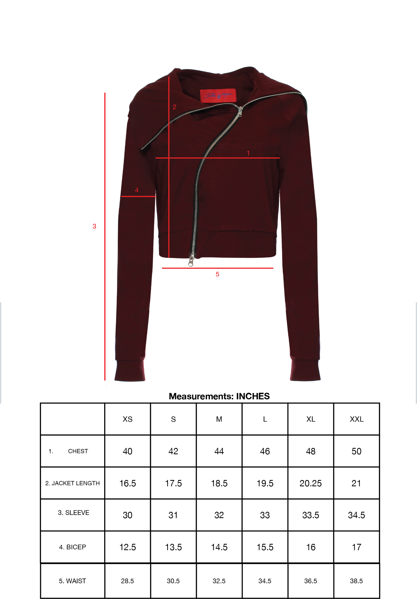 PINK CROP COIL TRACK JACKET