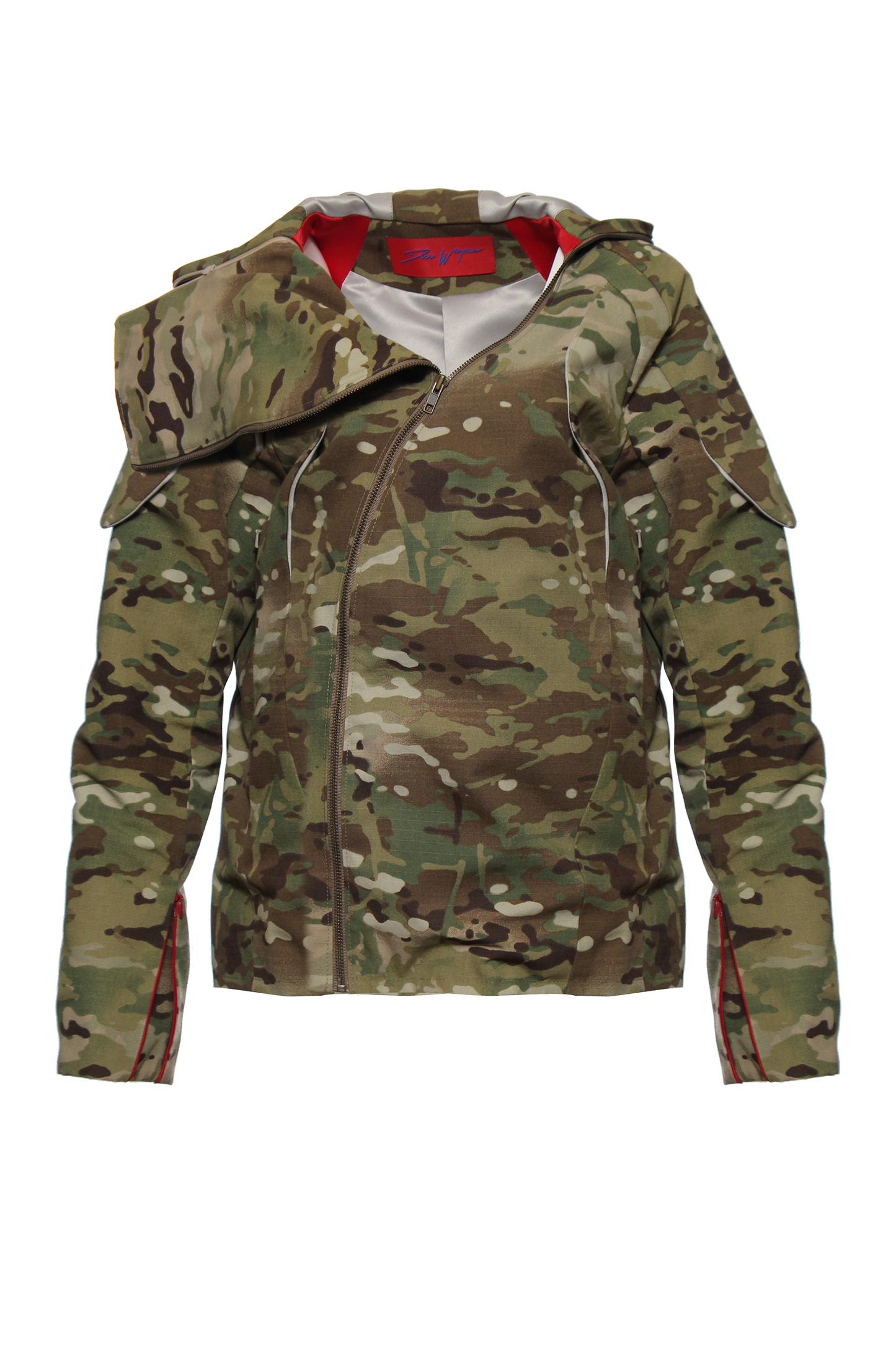 CAMO BREAKER HOODED JACKET