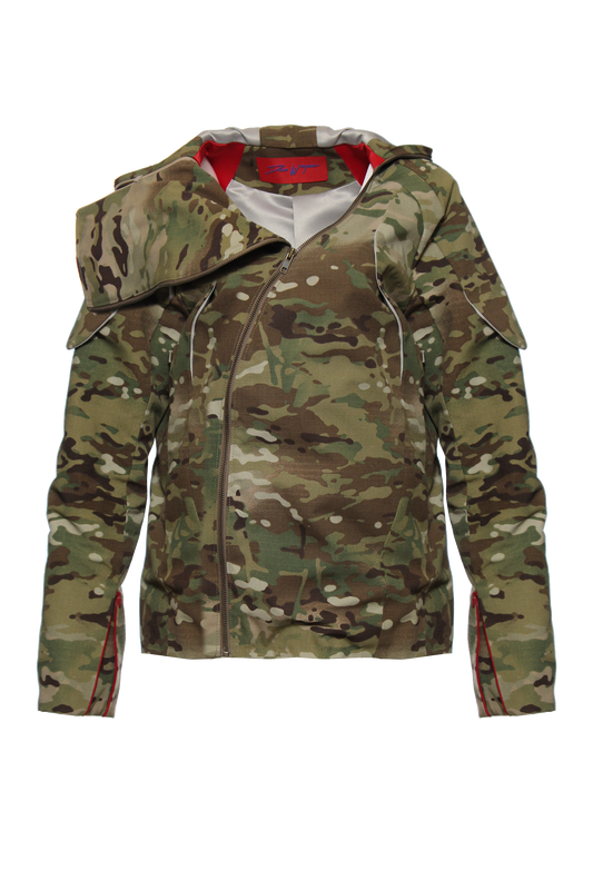 CAMO BREAKER HOODED JACKET